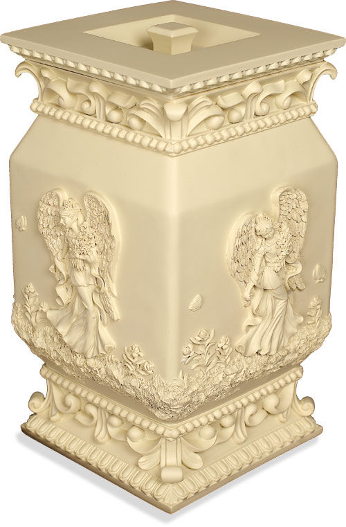 polystone angel cremation urn