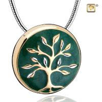 ree of Life Two Tone Cremation Pendant