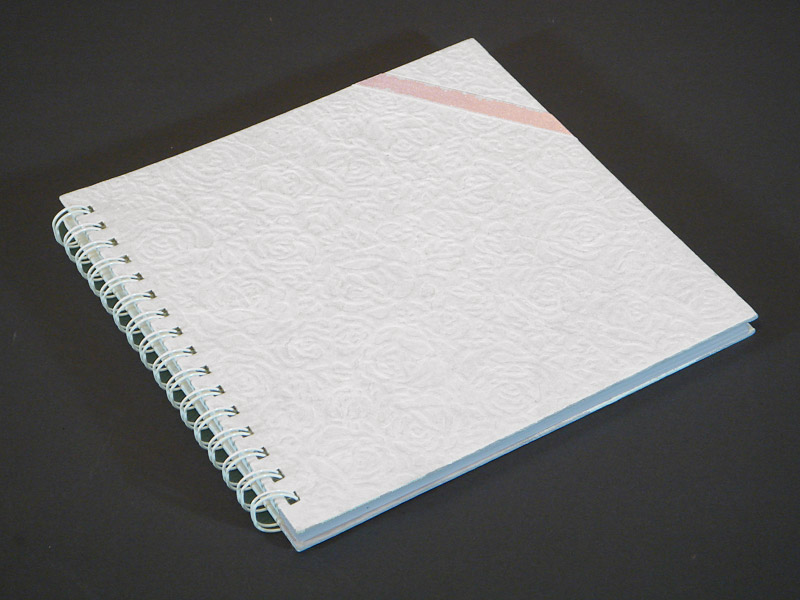 pink ribbon note book