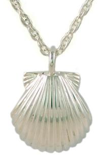 Picture of sterling silversea shell pendant