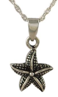 Picture of sterling silve starfish pendant