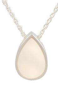 Picture of sterling silve teardrop pendant