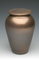 copper ceramic urn