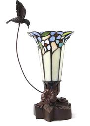 Hummingbird tiffany lamp cremation urn