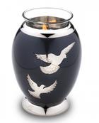 flying doves tea light urn