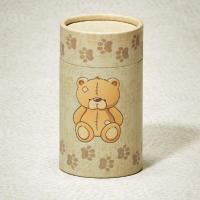 TEDDY BEAR SCATTERING TUBE CREMATION URN