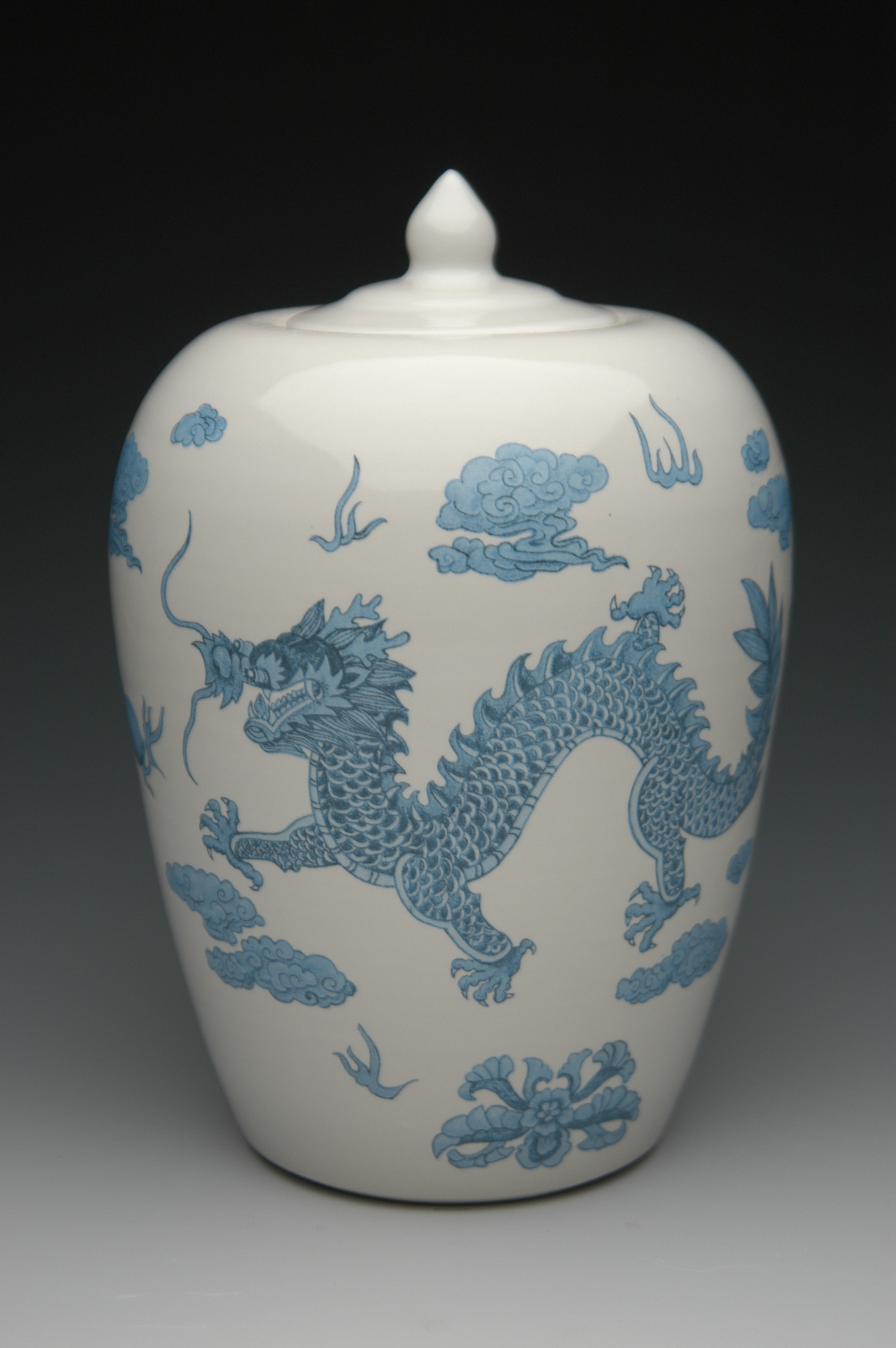 Chinese Dragon Cremation Urn